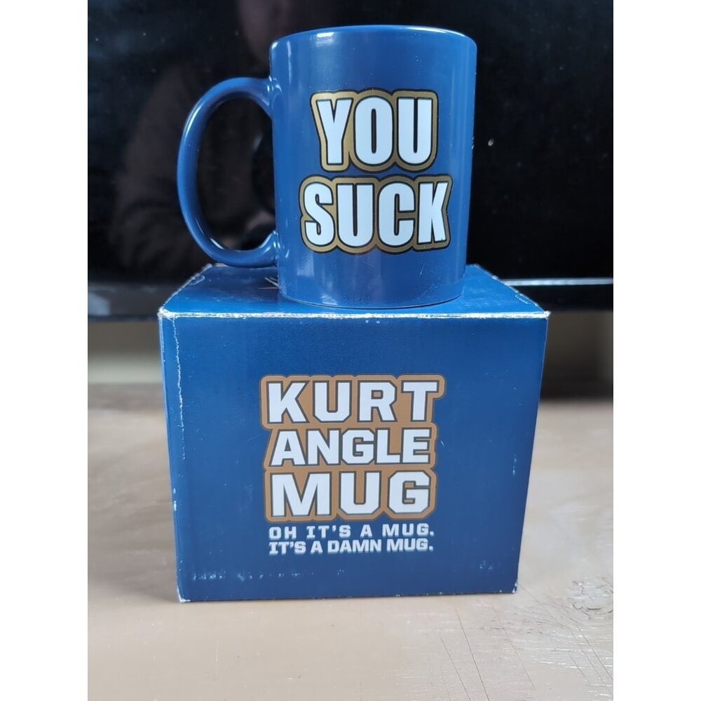 Kurt Angle Mug - WWE Slam Crate - Loot Crate NIB